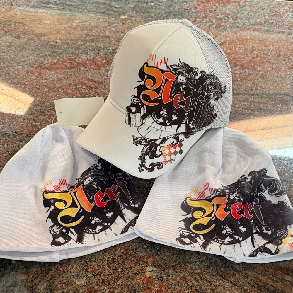 Nerf Graphic Kids Cap and Beanie Set
